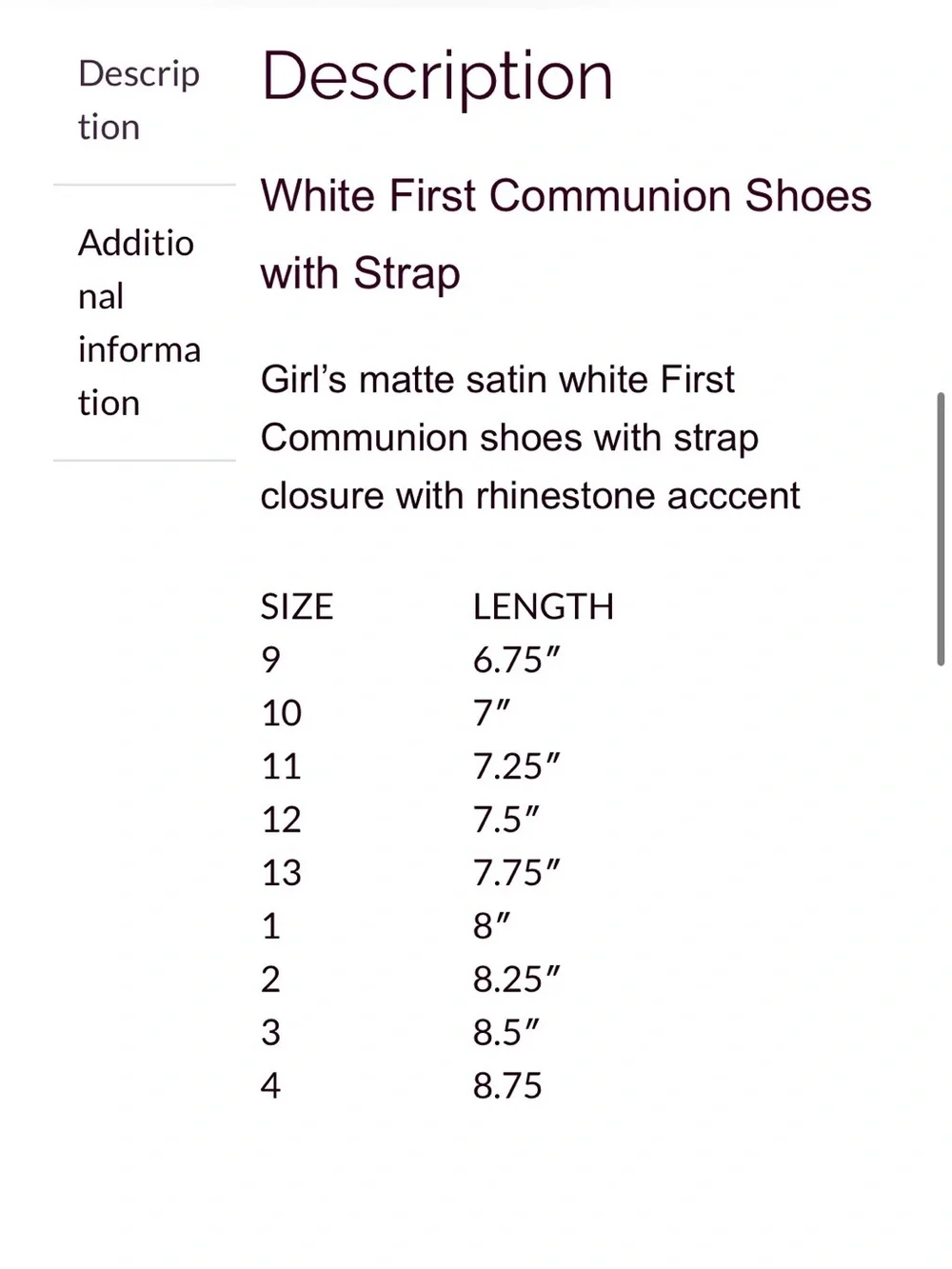 Tip Top Kids White Mary Jane Dress Shoes with Pearl Accent